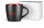 Black / Red Ceramic Coffee Mug