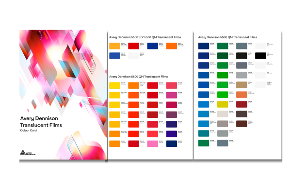 AD Translucent Colour Card