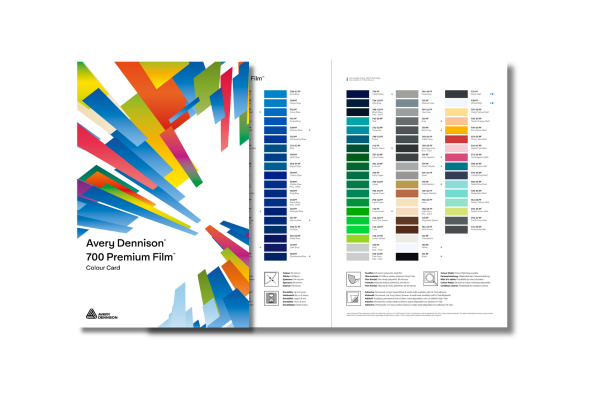 700 Premium Film Colour Card